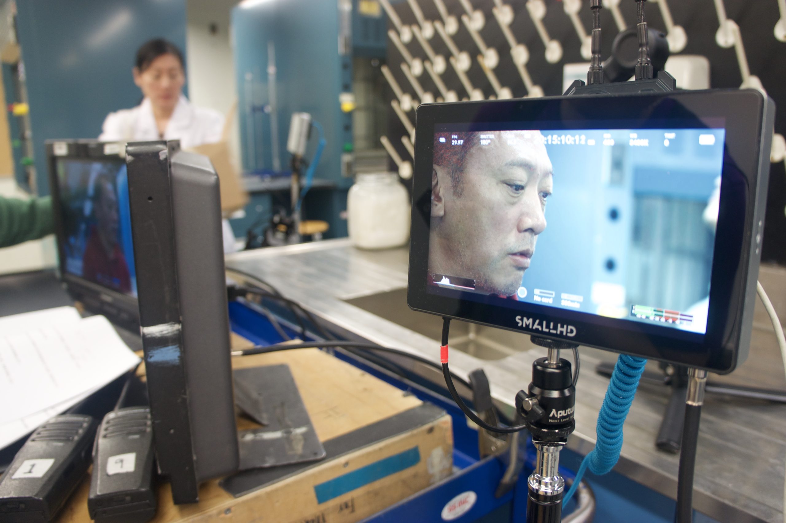 Crew behind the scene picture